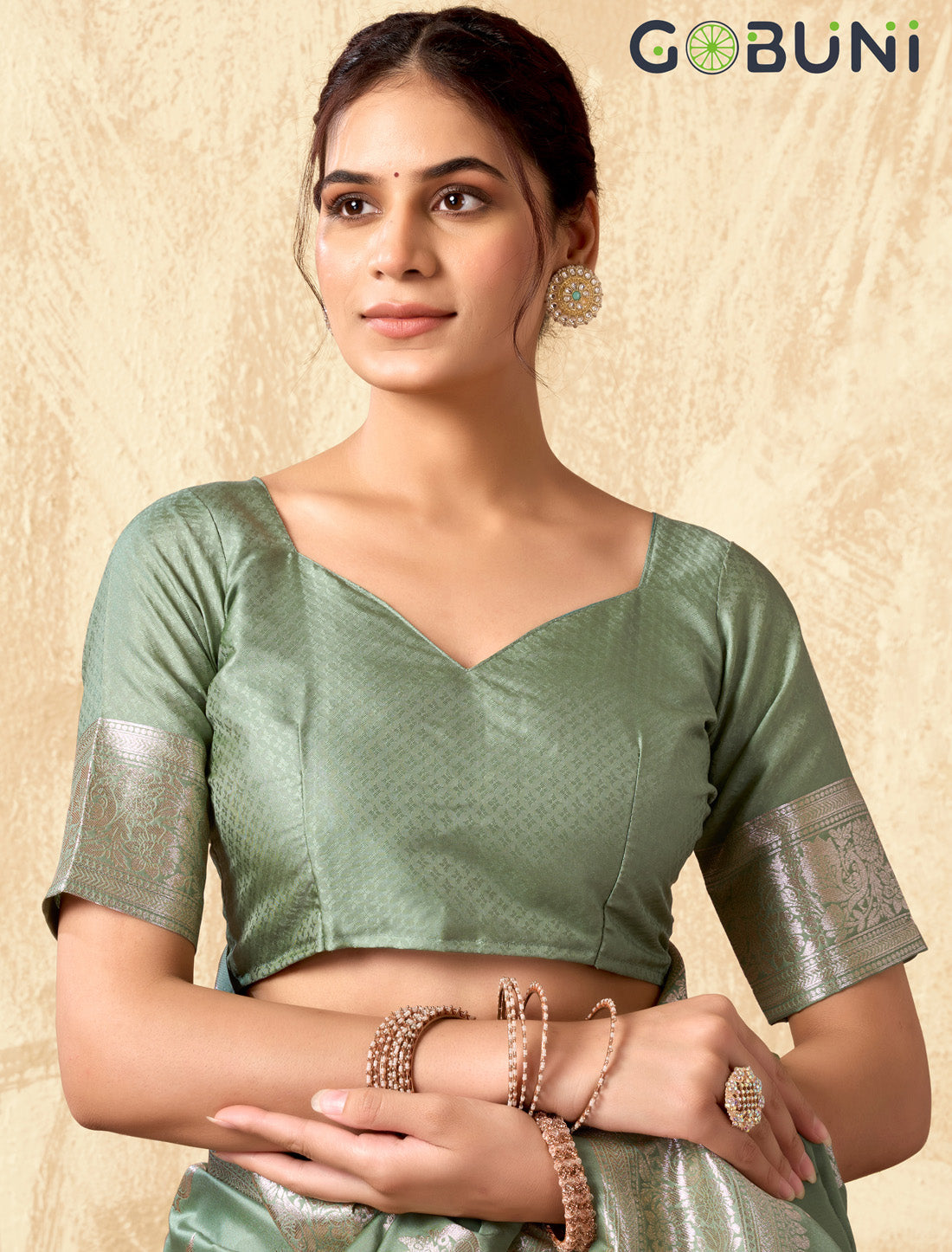 Un-Stitched Silk Rich Pallu With Zhallar Ethnic Designer Saree