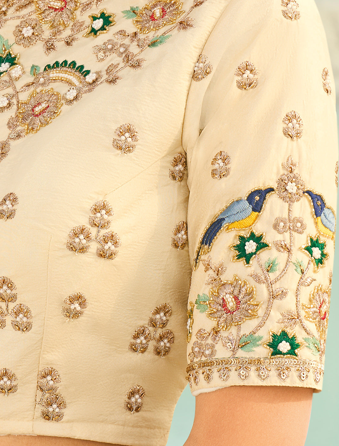 Yellow Pure Orgenza Heavy Viscose Designer Party Wear Saree