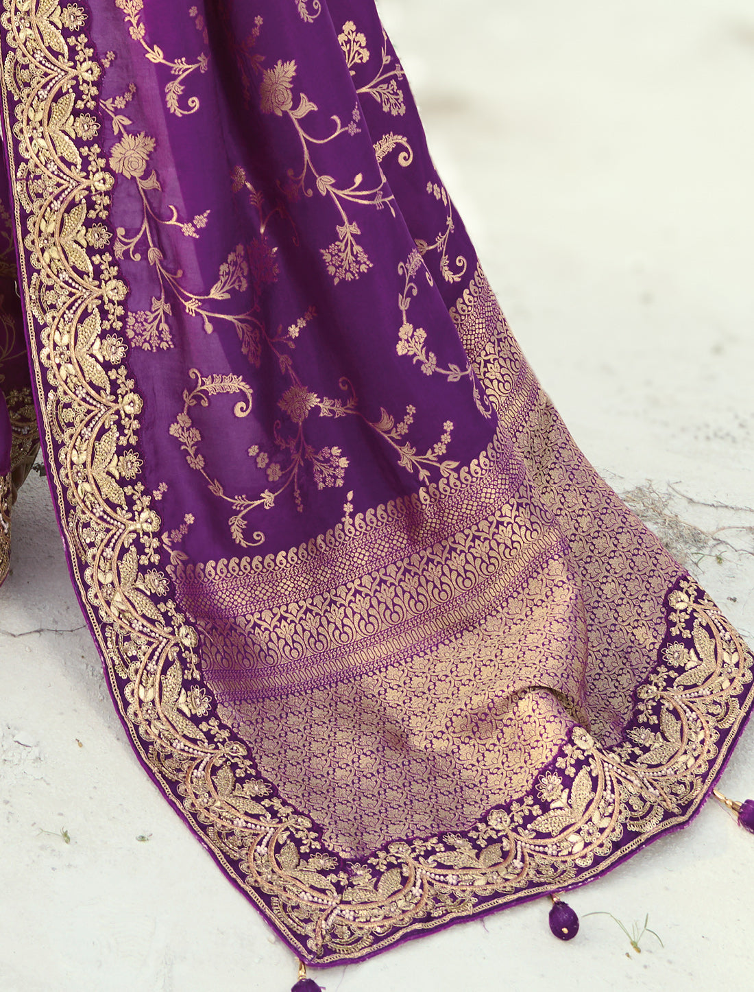 Jamli Pure Dola Viscose Heavy Party Wear Designer Saree