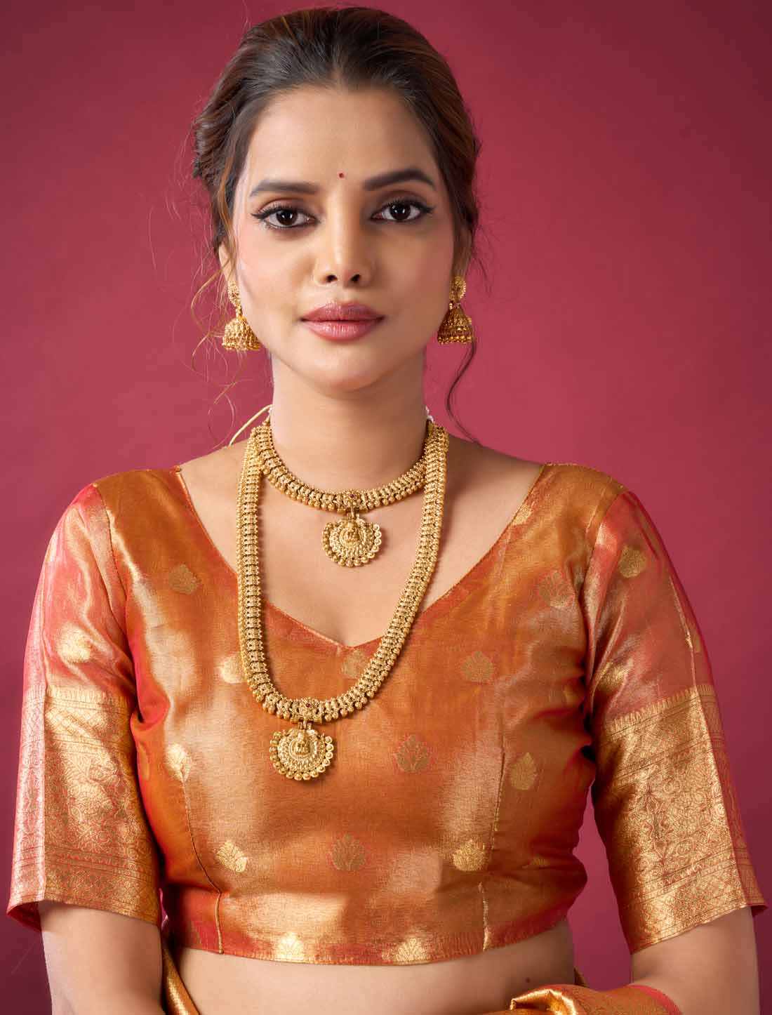 Tissue Silk Collection with Zhallar Ethnic High-Quality Soft ETexture Saree