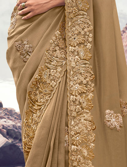 Pure Banarasi Silk Saree Zari Weaving Jacquard Sequince Heavy Embroidery