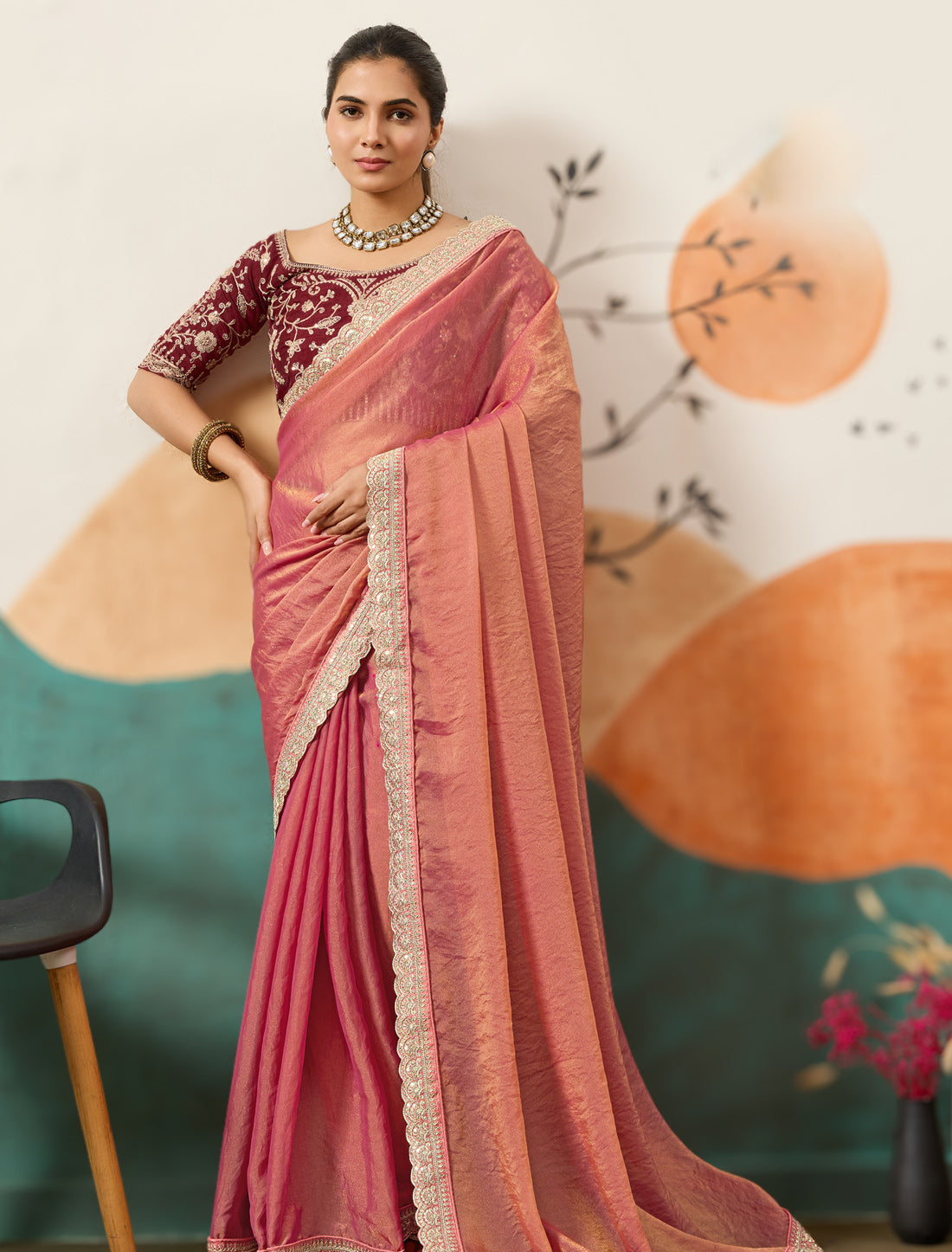 Wedding Party Wear Saree for Women