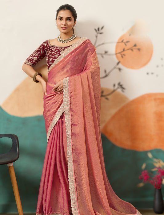 Wedding Party Wear Saree for Women