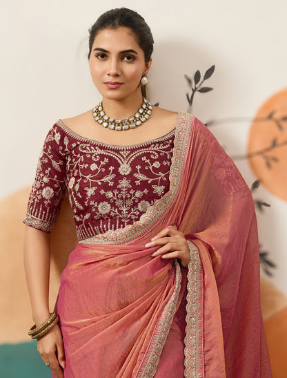 Wedding Party Wear Saree for Women