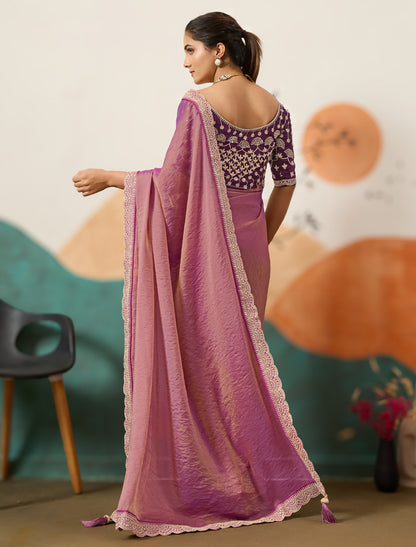 Designer Wedding Saree for Women – Party Wear