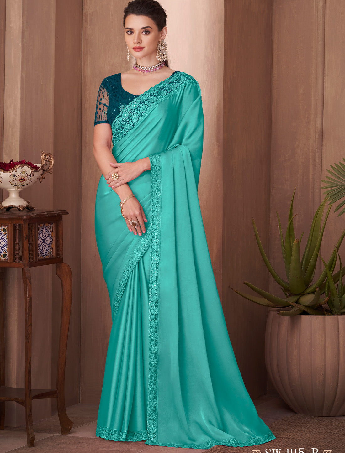 Ethnic Karishma Silk Collection Designer UnStitched Saree