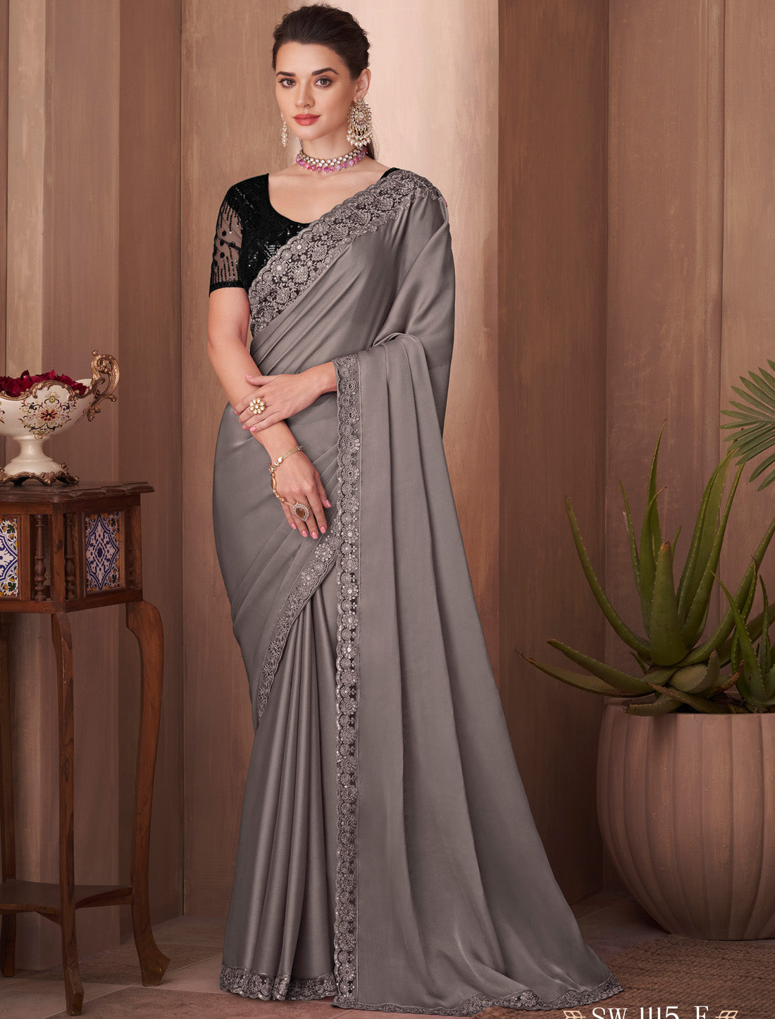 Luxurious Karishma Silk Ethnic UnStitched Saree Designer Collection