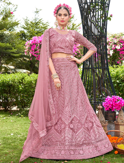 Latest Lehenga Choli for Women | Designer Net Outfit