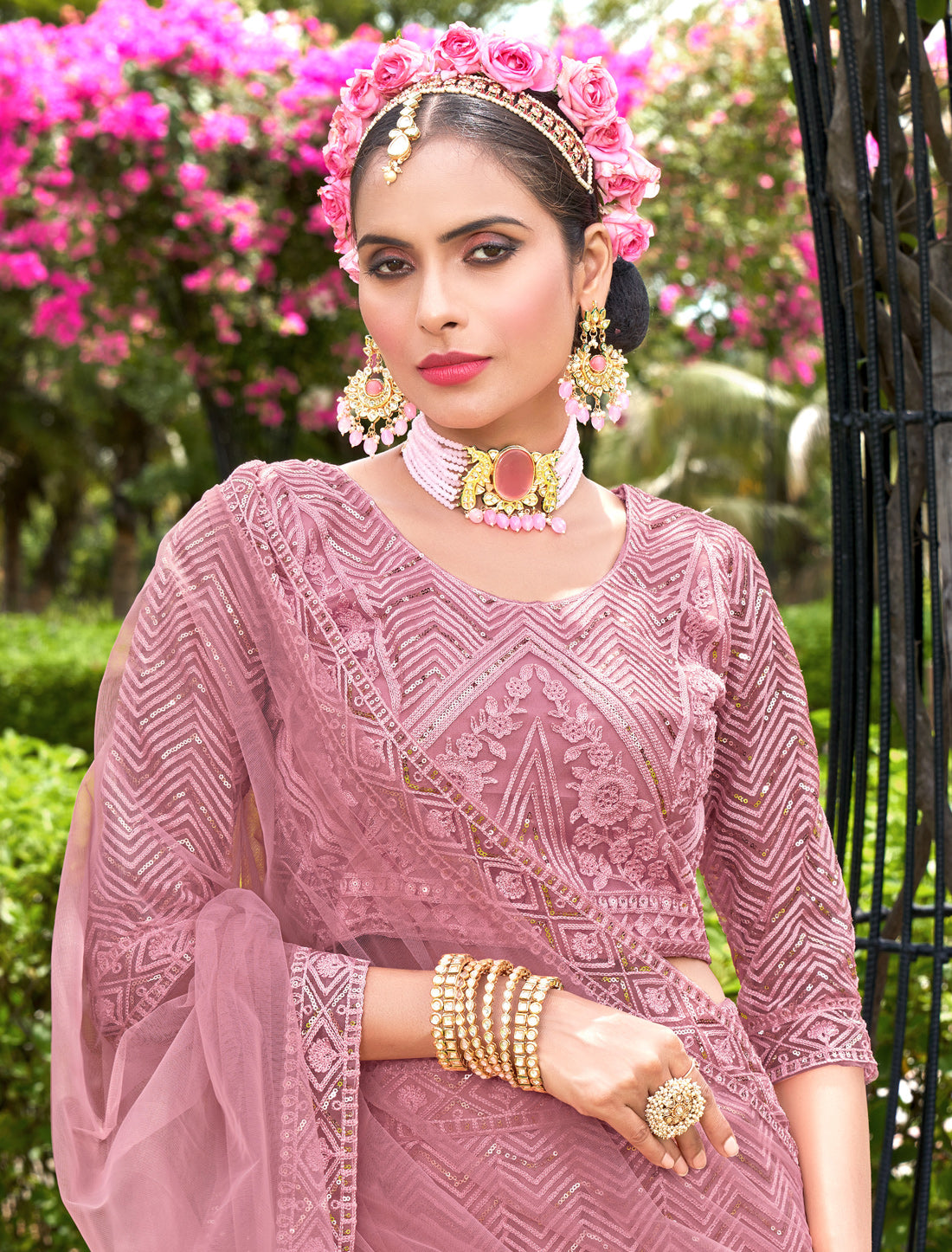Latest Lehenga Choli for Women | Designer Net Outfit