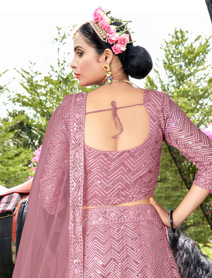 Latest Lehenga Choli for Women | Designer Net Outfit