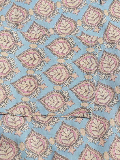 Divena sky blue Printed Loungewear/Nightwear - divena world
